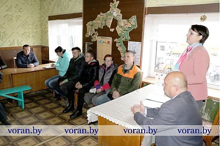 Сегодня в Вороновском районе прошел Единый день профилактики производственного травматизма