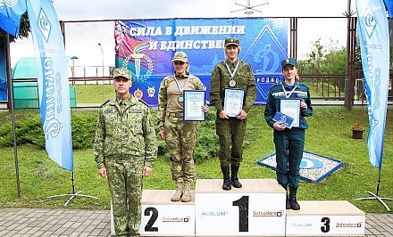 В Гродно завершились международные соревнования по служебному биатлону среди пограничных ведомств