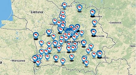 МЧС опубликовало карту результатов проверок мест с массовым пребыванием людей