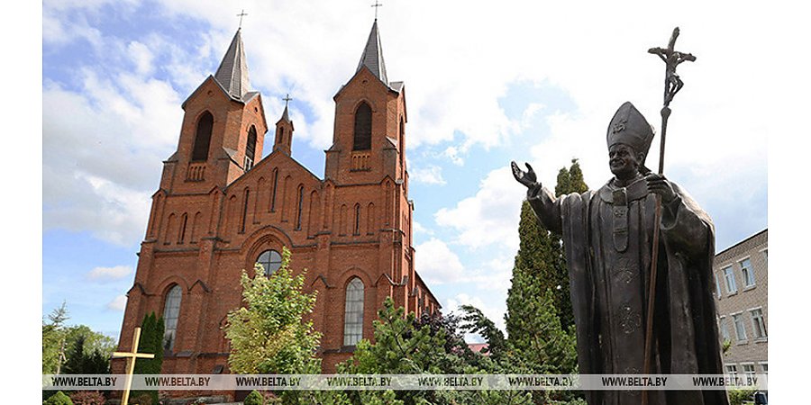 Католики празднуют Вознесение Господне