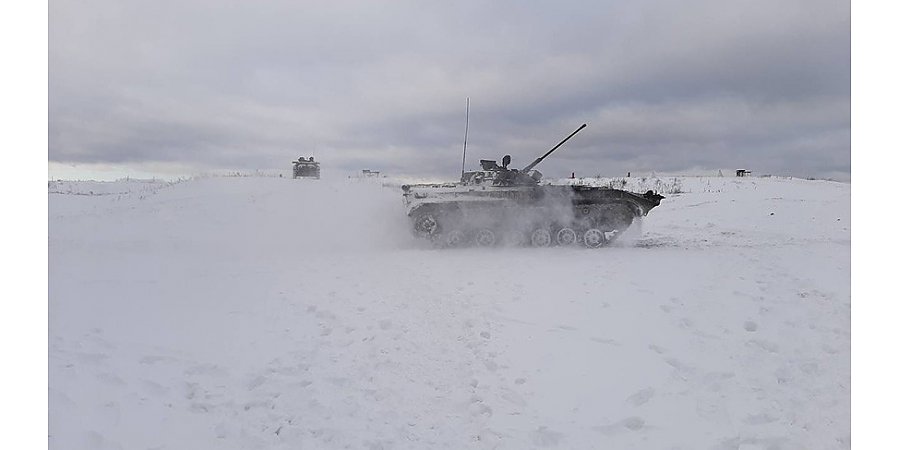 Началась проверка танкового батальона одной из бригад Западного оперативного командования