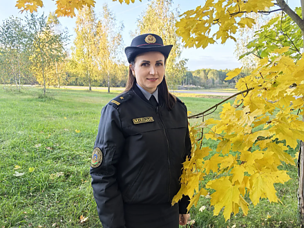 Вместе везде и всегда. Начальник штаба Вороновского отдела охраны майор милиции Анна Дулько – настоящая героиня нашего времени
