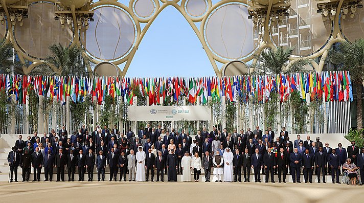 Александр Лукашенко в Дубае принимает участие во Всемирном саммите по климату