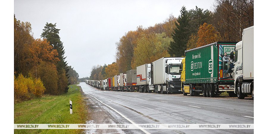 Премьер-министр Литвы: мы обратимся к Минску с просьбой, чтобы вернуть застрявшие на границе грузовики