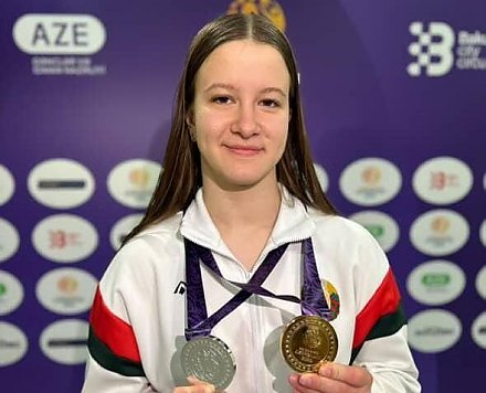 Гродненская спортсменка завоевала золото на Играх СНГ в Азербайджане