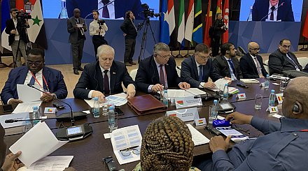 Белорусская делегация участвует в международной встрече по вопросам безопасности в Санкт-Петербурге