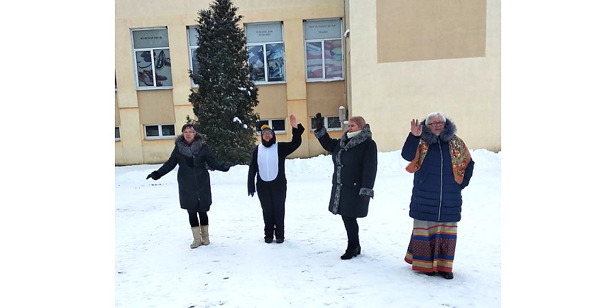 Несмотря на зимнюю стужу, на Вороновщине возобновились концерты выходного дня