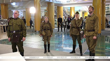 Атмосфера военного времени и увлекательные квесты. Как прошла "Библионочь" в Национальной библиотеке