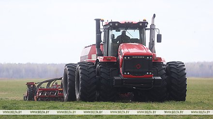 В Беларуси засеяна четверть площадей яровых культур