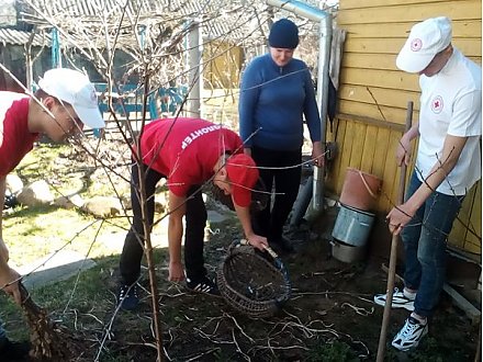 «Начни помогать весной!» Акцию под таким названием проводит Вороновская районная организация Красного Креста