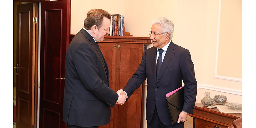 Сергей Алейник и Имангали Тасмагамбетов обсудили потенциал ОДКБ в реагировании на новые вызовы международной безопасности