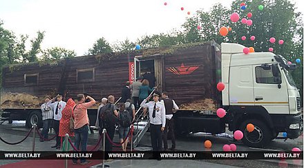 Музей истории ВОВ презентовал мобильную экспозицию об освобождении Беларуси